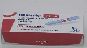 Comparação visual entre dosagens de Ozempic