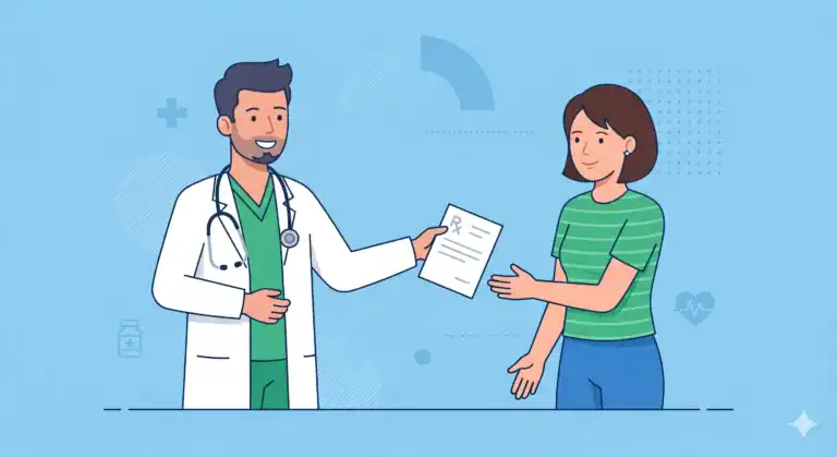 Consulta médica com foco em metabolismo e endocrinologia