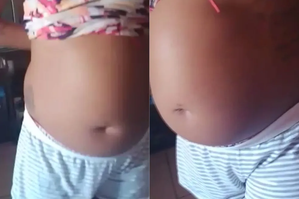Pessoa com a mão na barriga indicando alívio do inchaço e melhora na digestão