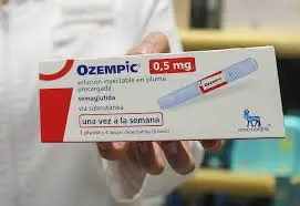 Caneta de Ozempic configurada na dose de 0,50mg
