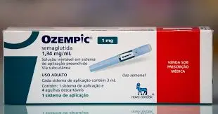 Caneta de Ozempic 1mg em destaque